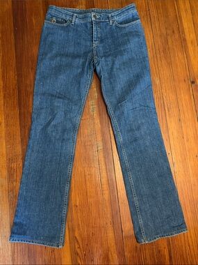 Authentic Louis Vuitton Women’s Bootcut Blue Denim Jeans Size 40